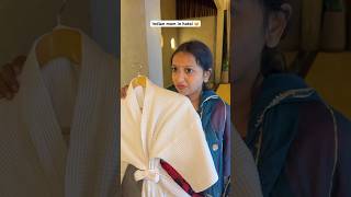 Part 2 Indian mom in hotel 😅 Shorts comedy funny mom [upl. by Nellaf]