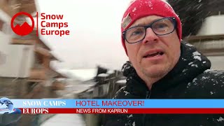 News From Kaprun with Snow Camps Europe 3rd November [upl. by Cai]