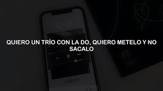 quiero un trio con la do  TOKISCHA  YOMEL EL MELOSO  CHIVIRIKA [upl. by Ellenrahc]