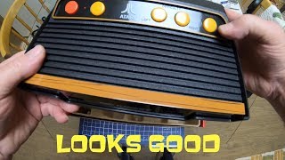 AtGames Atari Flashback 9 Quick Look and Hacking Tips Ages 14 and up [upl. by Atirma]