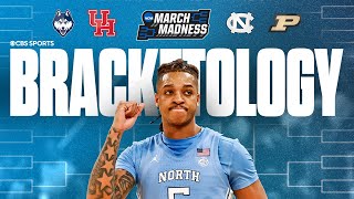 LATEST NCAA Tournament BRACKETOLOGY North Carolina MOVES UP to 1 seed line  CBS Sports [upl. by Muhan910]