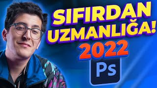 SIFIRDAN Adobe PHOTOSHOP CC 2022 Dersleri Photoshop Nasıl Yapılır [upl. by Tilda520]