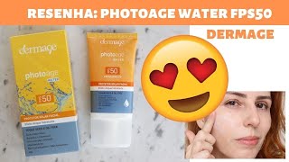 Photoage Water Dermage  resenha de um dos melhores protetores de 2020 [upl. by Us458]