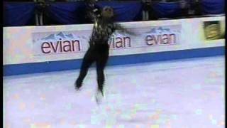 Surya Bonaly FRA  1996 European Figure Skating Championships Ladies Long Program [upl. by Adamo]