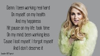 Meghan Trainor  TREAT MYSELF Lyrics [upl. by Ailefo144]