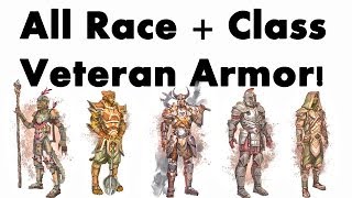 The Elder Scrolls Online All Races  Class Armour Ultra HD [upl. by Irfan]