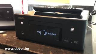 459 eu Denon RCDN11DAB compacte cd receiver promotie te Destelbergen Gent bij www dovel be [upl. by Nolos]