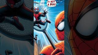 quotSpiderMan Swats AntMan by Mistake – Hilarious Bug MixUpquotytshorts ytviralshorts mcuspiderman [upl. by Sherline759]