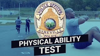 PreHire Physical Agility Test – Asheville Police Department [upl. by Isabelita]