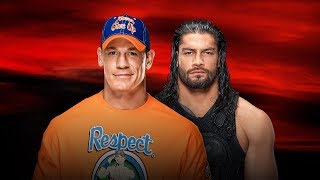 WWE No Mercy  John Cena vs Roman Reigns [upl. by Ariana415]