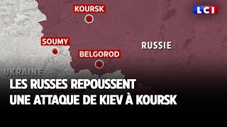 Les Russes repoussent une attaque de Kiev à Koursk [upl. by Ahsar603]