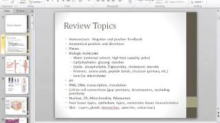 Exam 1 Review [upl. by Yllaw]