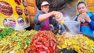 149 Morocco Fast Food  SANDWICH KING 🥙 Marrakesh Street Food Tour [upl. by Aihseyk]