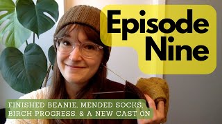 Liz Likes to Knit Podcast Episode 9 two grandma socks and a block [upl. by Akinna]