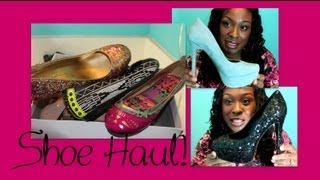 18  Shoe Haul  Jessica Simpson Shoe Dazzle Madden Girl Target etc [upl. by Chane]