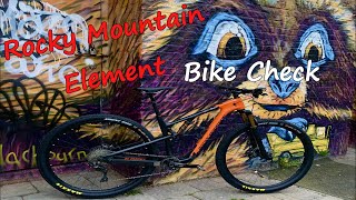 2019 Rocky Mountain Element Bike Check amp Review [upl. by Gschu]