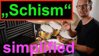 Part 1  Tool´s quotSCHISMquot Simplified Drum Tutorial  Drum Lesson [upl. by Aicenert]