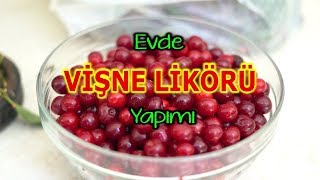 Evde Vişne Likörü Yapımı [upl. by Gustafsson]