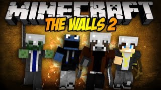 Minecraft MiniGame THE WALLS 2 w MultiGameplayGuy MisterCe Inilux [upl. by Adnalohs]