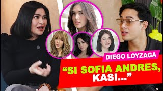 DIEGO LOYZAGA BAKIT NANGHIHINAYANG SA KANYANG EX NA SI SOFIA ANDRES  Aiko Melendez [upl. by Drice166]