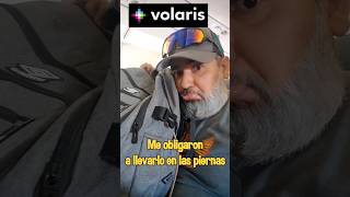 Volaris Me obligó a llevar el equipaje en mis piernas alasviajesmexico avion volaris foryou [upl. by Enial]