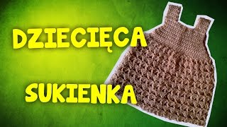 Sukienka na szydełku dla Barbie 1 [upl. by Nottnerb]