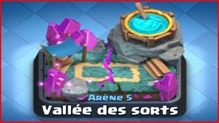 CLASH ROYALE FR MONTER ARENE 12 AVEC LEGENDAIRE 12 [upl. by Derina]