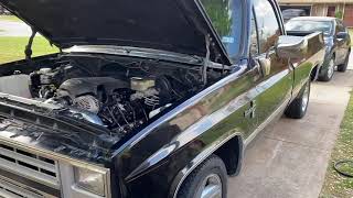 87 C10 LS Swap Cammed AC Cruise Control [upl. by Markman]