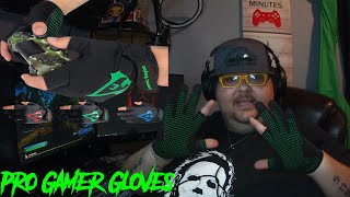 ReviewAndUnboxing Americ Empire Pro Fingerless Gaming Gloves [upl. by Elonore]