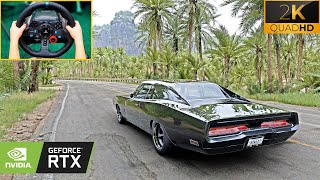 1970 Dodge Charger Fast X  Logitech G29 Steering wheel gameplay  Forza Horizon 5 [upl. by Marcile]