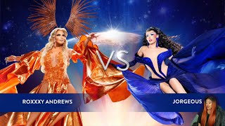 Roxxxy Andrews vs Jorgeous AMAZING  RuPauls Drag Race All Stars 9 [upl. by Root]