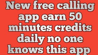 new Free calling appearn 50 minutes daily with proofonline phone callmake a call online [upl. by Etteragram]