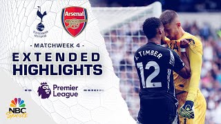 Tottenham Hotspur v Arsenal  PREMIER LEAGUE HIGHLIGHTS  9152024  NBC Sports [upl. by Gathers894]