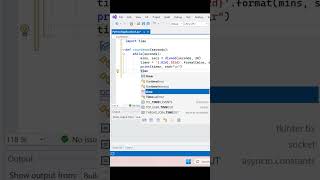 Simple Python Countdown Timer Coding Moding codingforbegginers pythonshortsprogramming short [upl. by Schoof]