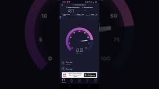 excitel broadband speed test 24 GHz [upl. by Eciruam808]