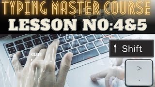 Typing master 11 lesson 4 and 5typing speed kaise badhayeTyping master 11 unlock all lessons [upl. by Auqined]