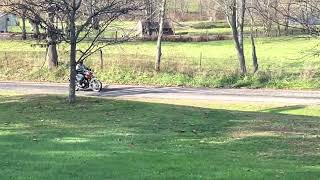 1972 Yamaha R5350 Test Ride 11422 [upl. by Ardnikat612]