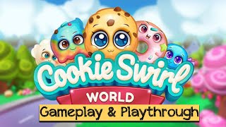 Cookie Swirl World Gameplay Android  iOS by Dyad Games [upl. by Huei]