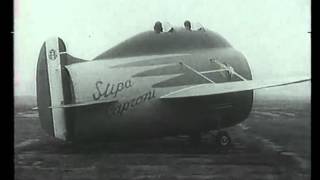 1933 Voli sperimentali aeroplano Stipa Caproni [upl. by Yk]