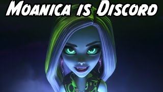 Monster High Discord Moanica WTMHElectrified MHMV [upl. by Lonne]