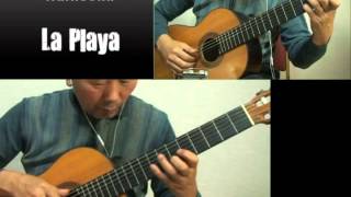 La Playa 안개낀 밤의 데이트  Classical Guitar  Arranged amp Played by Donghwan Noh [upl. by Laeria551]