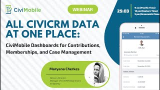 Webinar All CiviCRM Data at One Place [upl. by Cassell522]