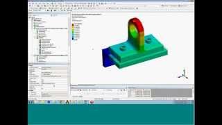 Advanced Postprocessing in Workbench  ANSYS eLearning  CAE Associates [upl. by Adialeda427]