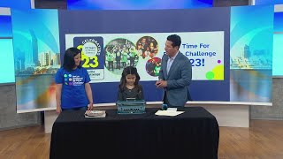 San Diego 7yearold shines as finalist in the International Braille Challenge [upl. by Onin184]