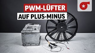 PWM nur auf PlusampMinus anschließen So gehts [upl. by Balthasar]