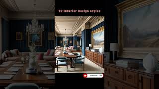 The 10 Most Popular Interior Design Styles！ [upl. by Jamie709]