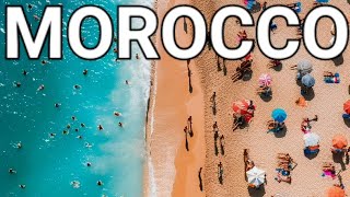 🇲🇦 AGADIR MOROCCO AGADIR BEACH WALKING TOUR EXPLORE MOROCCOS COASTAL PARADISE 4K HDR [upl. by Boniface]