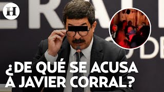 ¡Fiscalía de CDMX rescata a Javier Corral Así fue el momento que impidió su detención [upl. by Ettennan]