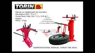 DESMONTADORA MANUAL TORIN trk6001 [upl. by Mehetabel]