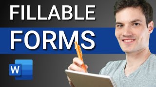 How to make Fillable Form in Microsoft Word [upl. by Vachil93]